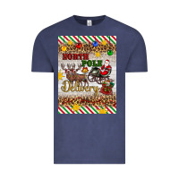 Vintage Denim christmas north pole delivery Vintage Tee - Artiststas