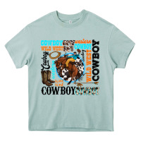 Arona western cowboy wild west Heavy Core Tee - texasbilliewilder
