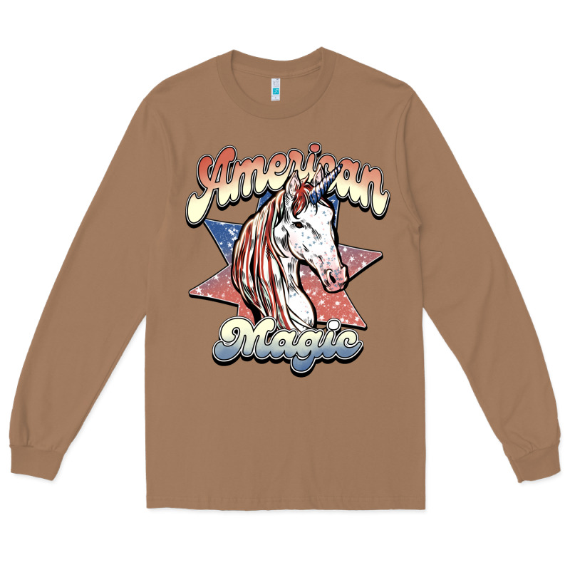 American Magic Long Sleeve Tee by NancyCooperArtShop | Teevron