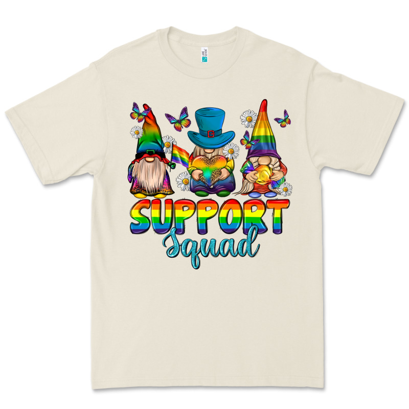 Support Squad Pride Gnomies Premium Tee by texasbilliewilder | Teevron
