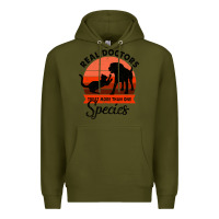 Army Green Treat More Than One Species Premium Hoodie - Bettercallsaul