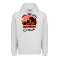 Dove Grey Treat More Than One Species Premium Hoodie - Bettercallsaul