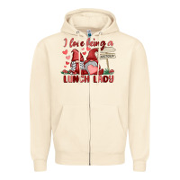 Sandshell i love being a lunch lady Zipper Hoodie - MaliasSmallBusiness