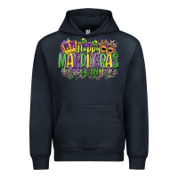 Navy happy mardi gras yall Urban Hoodie - CowGirlArtShop