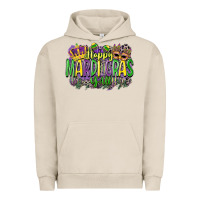 Pigment French Oak happy mardi gras yall Urban Hoodie - CowGirlArtShop