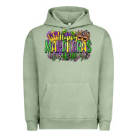 Pigment Oil Green happy mardi gras yall Urban Hoodie - CowGirlArtShop