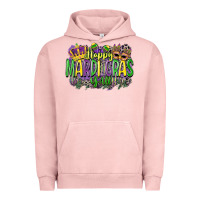 Pigment Salmon happy mardi gras yall Urban Hoodie - CowGirlArtShop