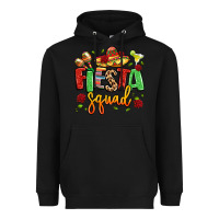 Black fiesta squad Heavyweight Hoodie - LillyAllenDesigns