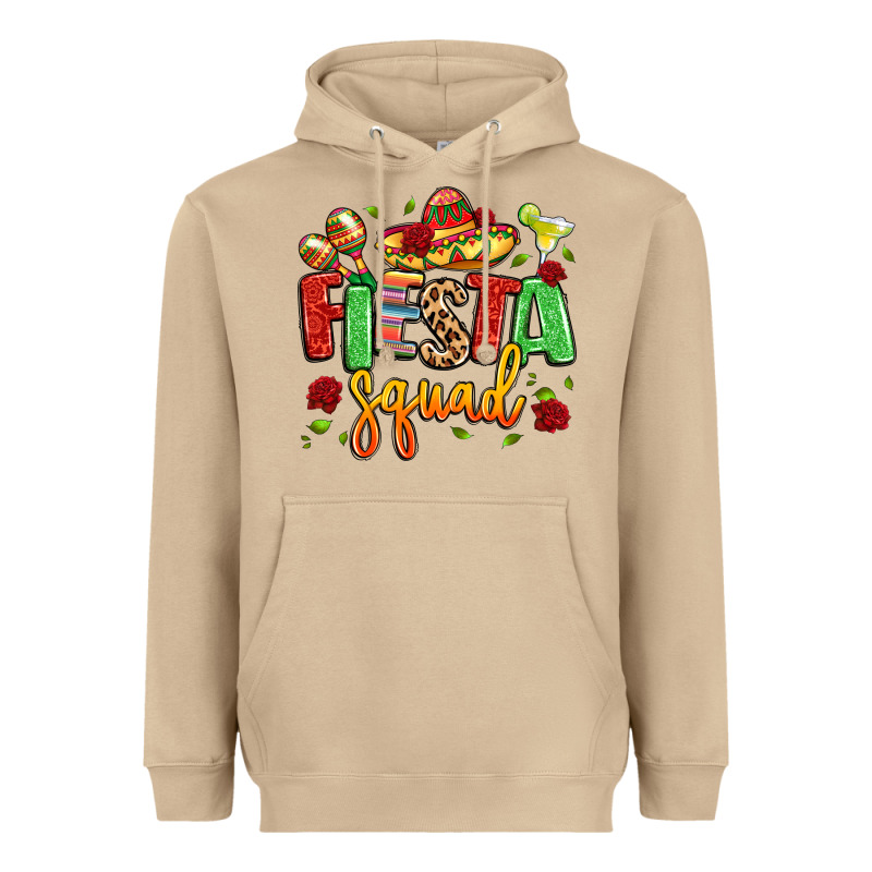 Fiesta Squad Heavyweight Hoodie by LillyAllenDesigns | Teevron