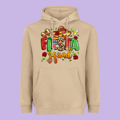 Fiesta Squad Heavyweight Hoodie Designed By Lillyallendesigns