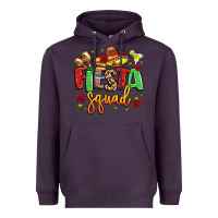 Plum fiesta squad Heavyweight Hoodie - LillyAllenDesigns