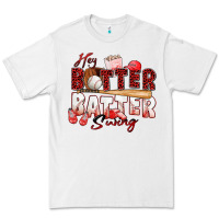 White hey batter batter swing baseball Premium Tee - Zillion Design Studio