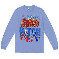Colony Blue boom bitch get out the way Long Sleeve Tee - NancyCooperArtShop