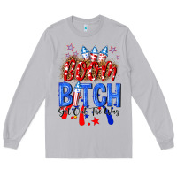Moon Dust boom bitch get out the way Long Sleeve Tee - NancyCooperArtShop