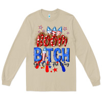 Mushroom boom bitch get out the way Long Sleeve Tee - NancyCooperArtShop