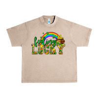 French Oak feeling lucky with coins Urban Heavy Tee - AdoDesignShop