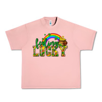 Salmon feeling lucky with coins Urban Heavy Tee - AdoDesignShop