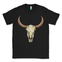 Black bull skull Classic Tee - AdoDesignShop