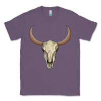 Lavender bull skull Classic Tee - AdoDesignShop