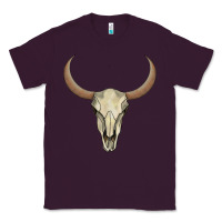 Plum bull skull Classic Tee - AdoDesignShop