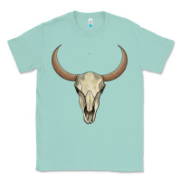 Seafoam bull skull Classic Tee - AdoDesignShop