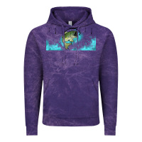 Cloud Purple jumping bass fishing 16oz libbey cup Vintage Hoodie - HRA Design Shop