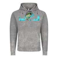 Cloud Rock jumping bass fishing 16oz libbey cup Vintage Hoodie - HRA Design Shop