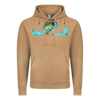 Vintage Camel jumping bass fishing 16oz libbey cup Vintage Hoodie - HRA Design Shop