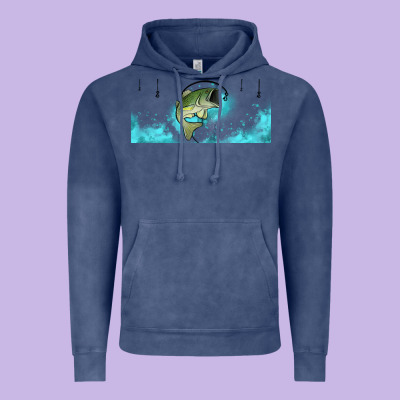 Jumping Bass Fishing 16oz Libbey Cup Vintage Hoodie Designed By Hra Design Shop