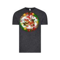 Vintage Black Christmas Pinata Ornament Vintage Tee - Artiststas