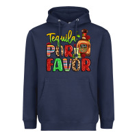 Navy tequila por favor Heavyweight Hoodie - LillyAllenDesigns