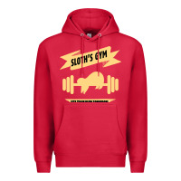 Cardinal Sloth s Gym Premium Hoodie - Bettercallsaul