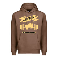 Chestnut Sloth s Gym Premium Hoodie - Bettercallsaul