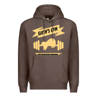 Coffee Sloth s Gym Premium Hoodie - Bettercallsaul