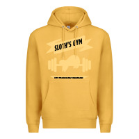 Mustard Sloth s Gym Premium Hoodie - Bettercallsaul