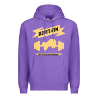 Sloth S Gym Premium Hoodie | Teevron