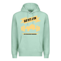 Seafoam Sloth s Gym Premium Hoodie - Bettercallsaul