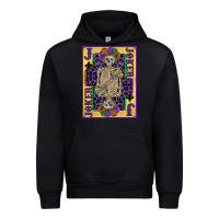 Black joker mardi gras skeleton Urban Hoodie - CowGirlArtShop