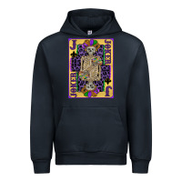 Navy joker mardi gras skeleton Urban Hoodie - CowGirlArtShop
