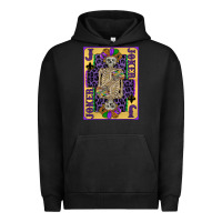 Pigment Black joker mardi gras skeleton Urban Hoodie - CowGirlArtShop