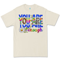 Bone you are enough with daisies Premium Tee - texasbilliewilder