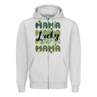 Lucky Mama Zipper Hoodie | Teevron