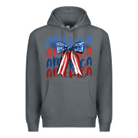 Rock america ribbon Premium Hoodie - JahusDesignShop