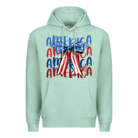 Seafoam america ribbon Premium Hoodie - JahusDesignShop