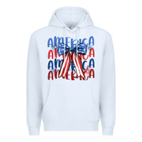 White america ribbon Premium Hoodie - JahusDesignShop