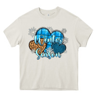 Cream snow hearts winter season Heavy Core Tee - Zillion Design Studio