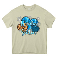 Mossy snow hearts winter season Heavy Core Tee - Zillion Design Studio