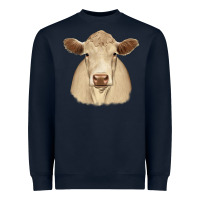 Navy charolais Heavyweight Sweatshirt - JahusDesignShop