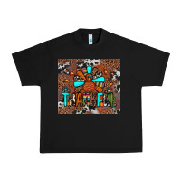Black thankful turkey png Urban Heavy Tee - JahusDesignShop
