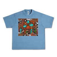 Pebble Blue thankful turkey png Urban Heavy Tee - JahusDesignShop